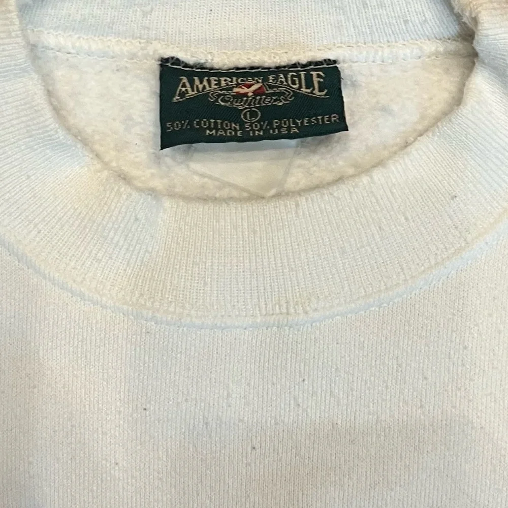 Vintage 90s American Eagle Outfitters Florida Gators White Crewneck Sweater - Picture 5 of 5
